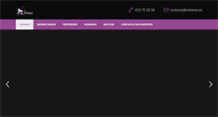 Desktop Screenshot of cedance.es